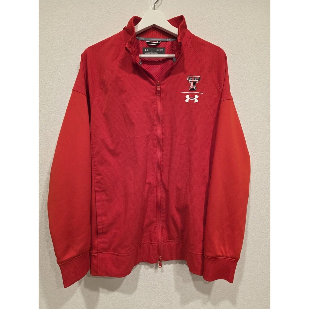 Under Armour Texas Tech Red Raiders Men's Jacket Medium Full Zip